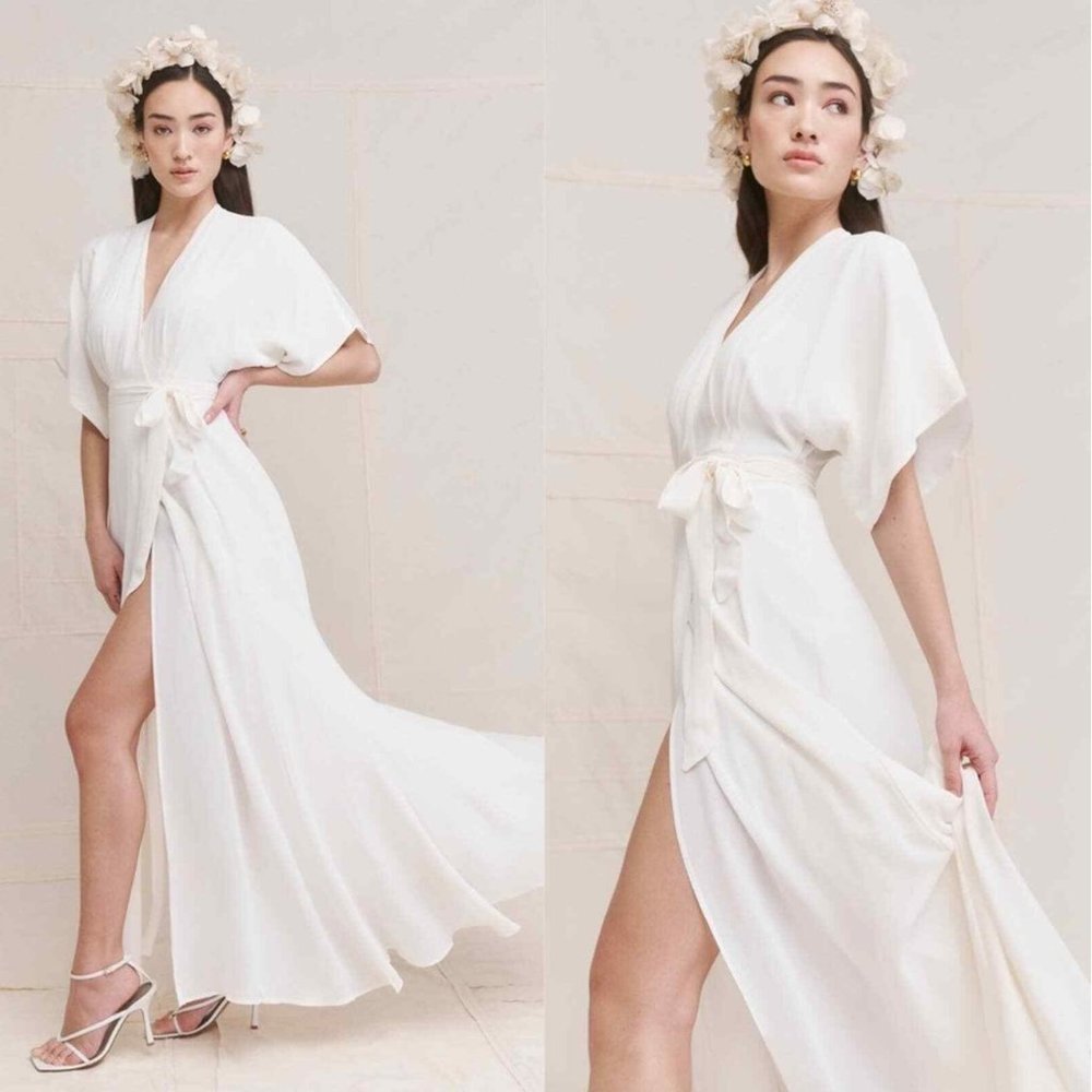 Reformation Winslow Dress in White